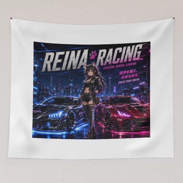 Item preview, REINA Racing – Two Machines One Spirit designed and sold by RinaWorksJP.