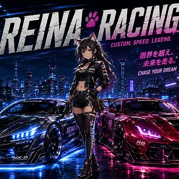 Artwork thumbnail, REINA Racing – Two Machines One Spirit by RinaWorksJP