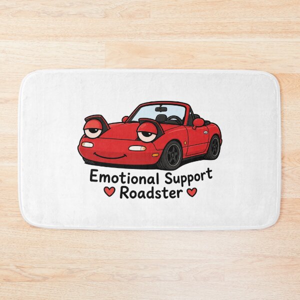 Item preview, Emotional Support Roadster Funny Miata Meme designed and sold by MonkiFlipp.