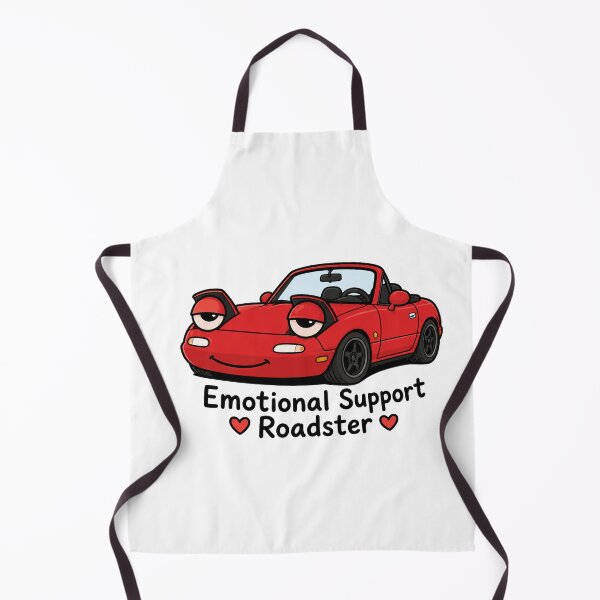 Item preview, Emotional Support Roadster Funny Miata Meme designed and sold by MonkiFlipp.
