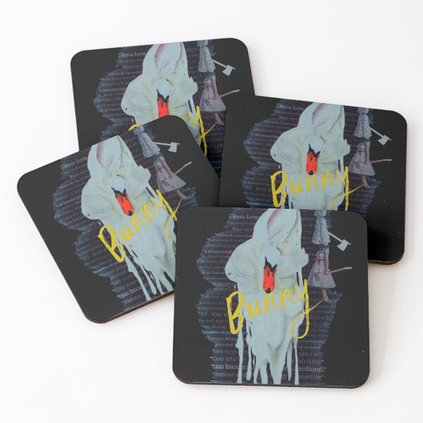 Item preview, Melting Bunny - Cult Literary Horror Art designed and sold by y2kponyclub.
