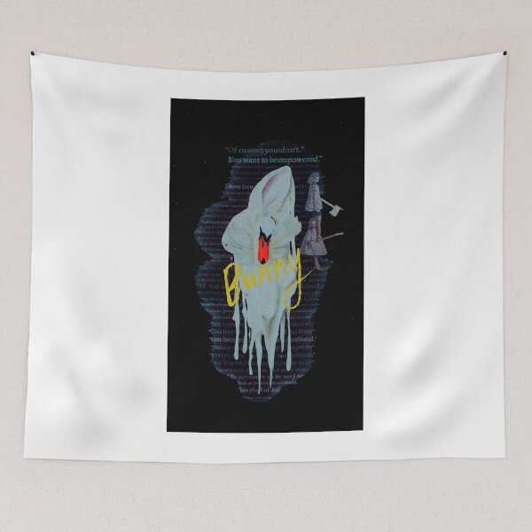 Item preview, Melting Bunny - Cult Literary Horror Art designed and sold by y2kponyclub.