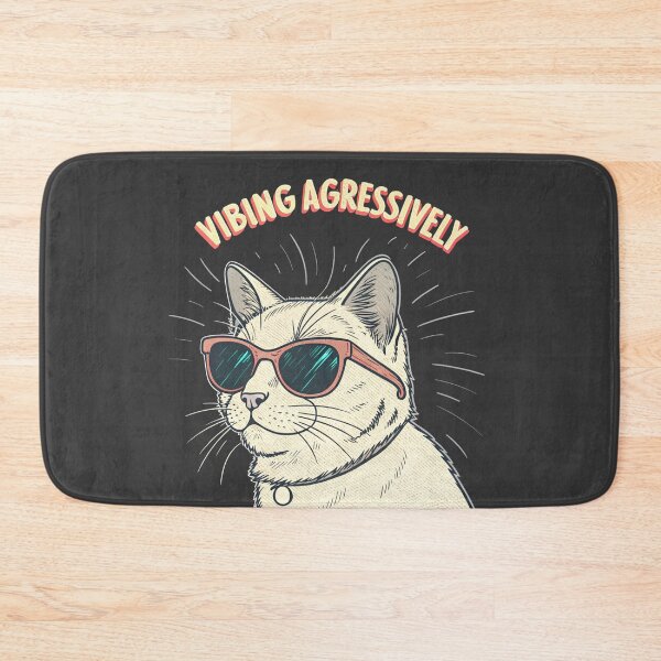 Item preview, Vibing Aggressively - Modern vintage style designed and sold by Artiviose.