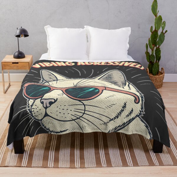 Item preview, Vibing Aggressively - Modern vintage style designed and sold by Artiviose.