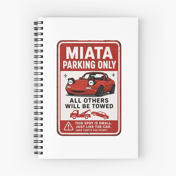 Item preview, Miata Parking Only Sign designed and sold by MonkiFlipp.