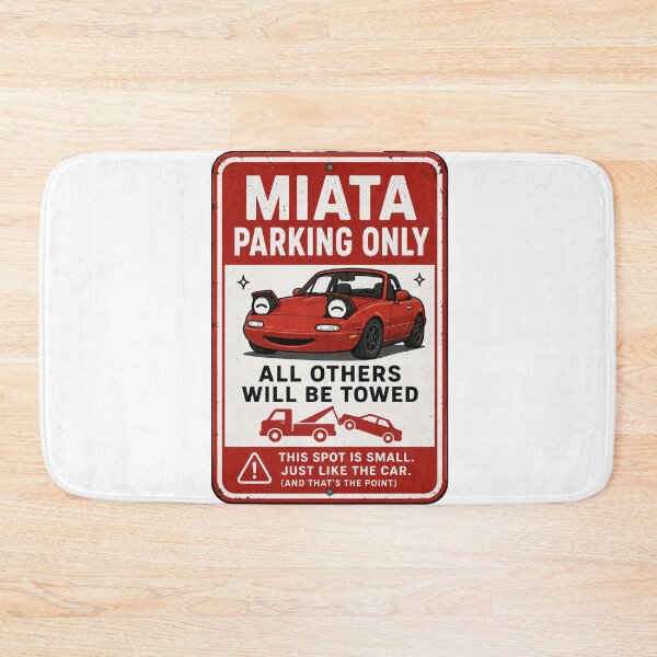 Item preview, Miata Parking Only Sign designed and sold by MonkiFlipp.