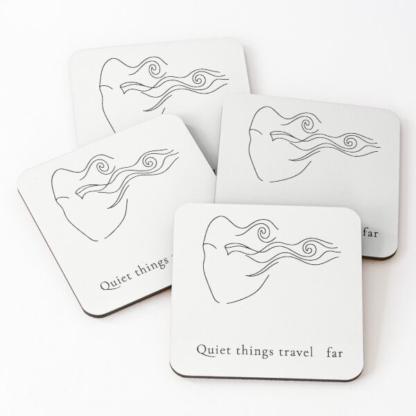 Item preview, Quiet Things Travel Far designed and sold by Sarabiuse.