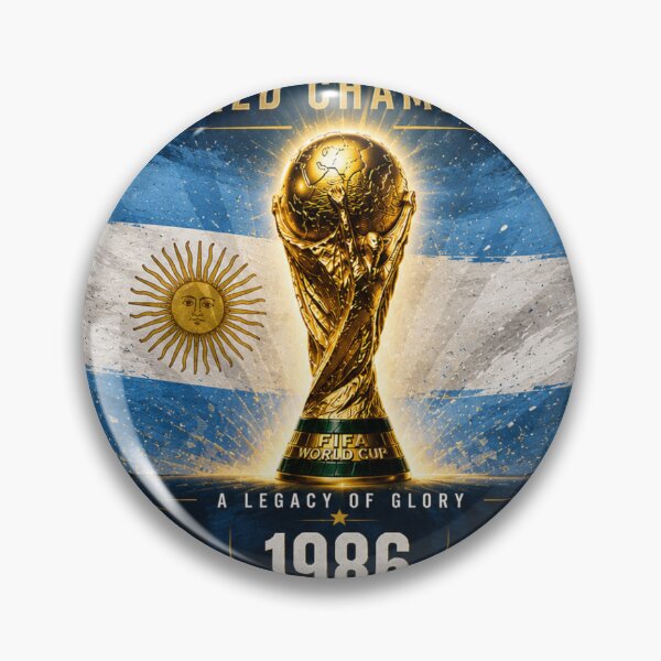 Item preview, Argentina World Champions 1978 1986 2022? designed and sold by FootProbability.