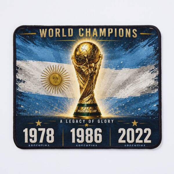Item preview, Argentina World Champions 1978 1986 2022? designed and sold by FootProbability.