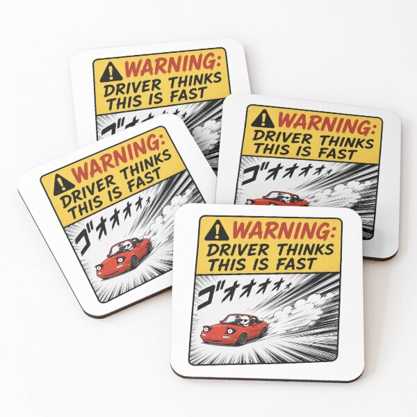 Item preview, Warning Driver Thinks This Is Fast Miata designed and sold by MonkiFlipp.