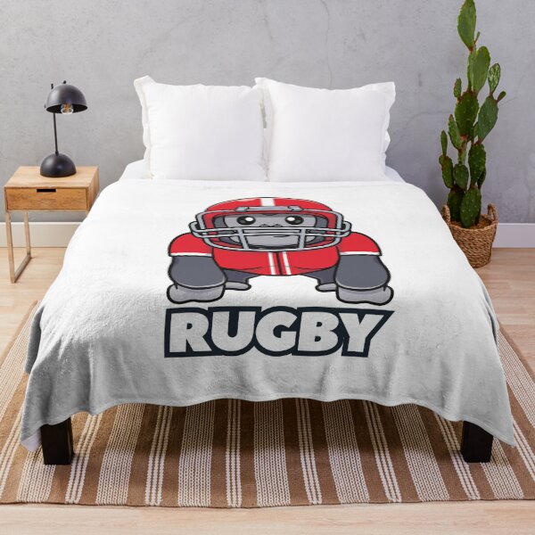 Item preview, Cute Gorilla Rugby Mascot Red Helmet Cartoon Sticker designed and sold by topprinting.
