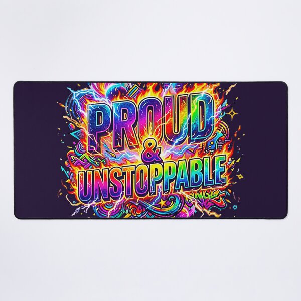 Item preview, Proud And Unstoppable Cosmic Graffiti Pride Art designed and sold by MT-Hub | Cute Aesthetic Art, Stickers & Phone Cases.