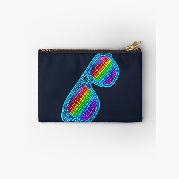 Item preview, Neon Cyberpunk Pride Sunglasses Retro Synthwave Art designed and sold by MT-Hub | Art for Every Soul.