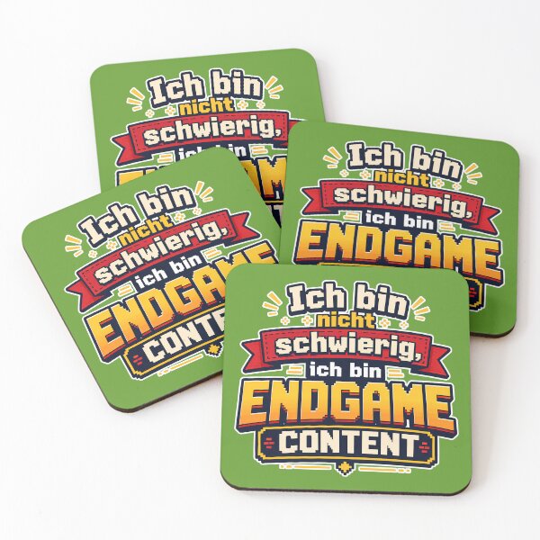 Item preview, Ich Bin Nicht Schwierig Ich Bin Endgame Content Gaming Design designed and sold by Atelier-59.