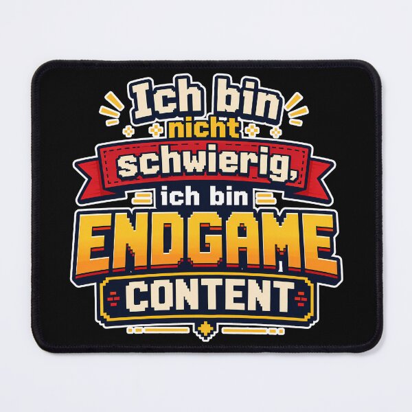 Item preview, Ich Bin Nicht Schwierig Ich Bin Endgame Content Gaming Design designed and sold by Atelier-59.