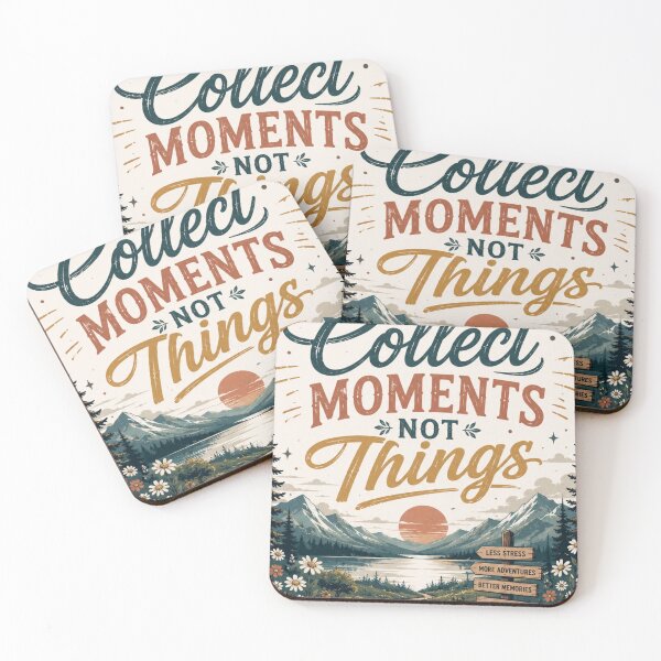Item preview, Collect Moments Not Things Adventure Life designed and sold by mr.bardook.