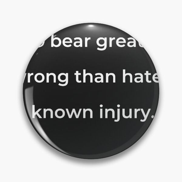 Item preview, "To bear greater wrong than hate’s known injury." - print white designed and sold by ariksworld.