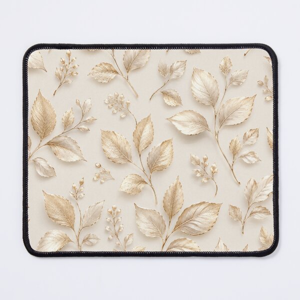Item preview, Golden leaves on cream background designed and sold by Heaven1111.