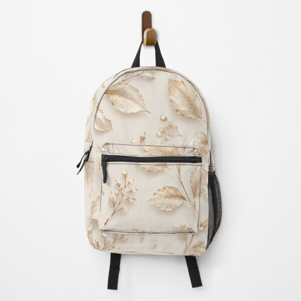 Item preview, Golden leaves on cream background designed and sold by Heaven1111.