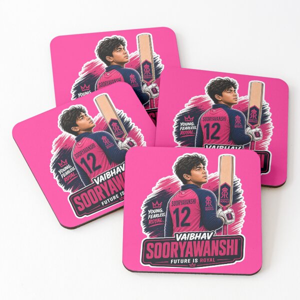Item preview, Vaibhav Sooryavanshi IPL Cricket Sticker | Royal Fan Design | Cricket Lover Gift designed and sold by Crick-Art.