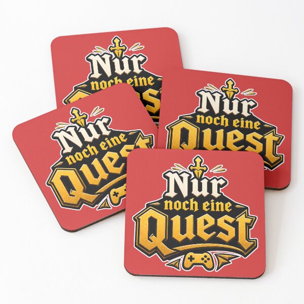 Item preview, Nur Noch Eine Quest Gaming Design designed and sold by Atelier-59.