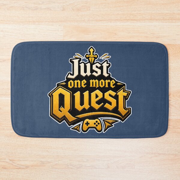 Item preview, Just One More Quest Gaming Design designed and sold by Atelier-59.