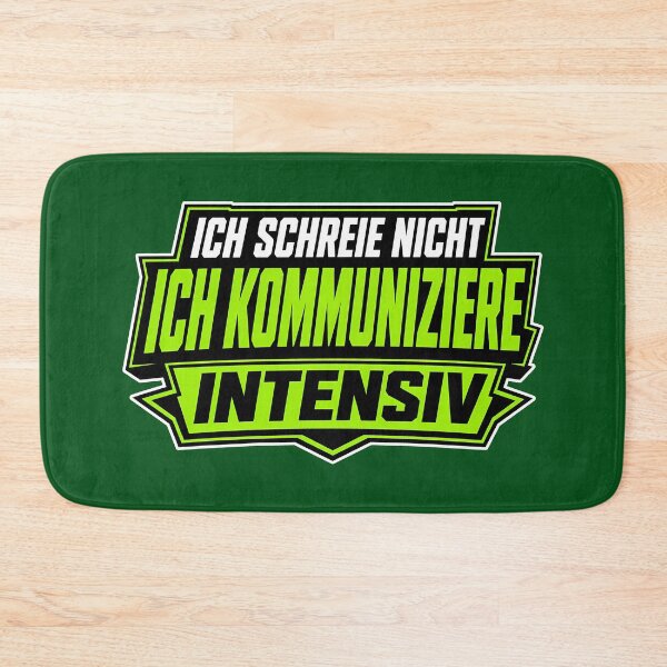 Item preview, Ich Schreie Nicht Ich Kommuniziere Intensiv Gaming Design designed and sold by Atelier-59.