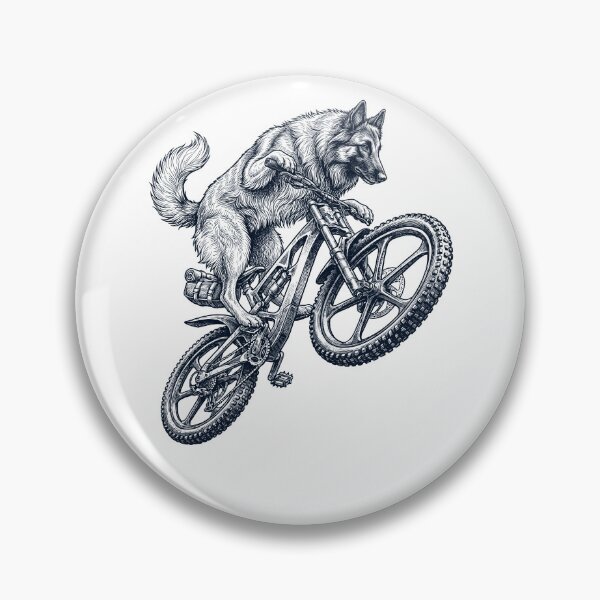 Item preview, Vintage Belgian Tervuren Riding Bicycle Cycling Bike Dog Lover designed and sold by TerryConnells.