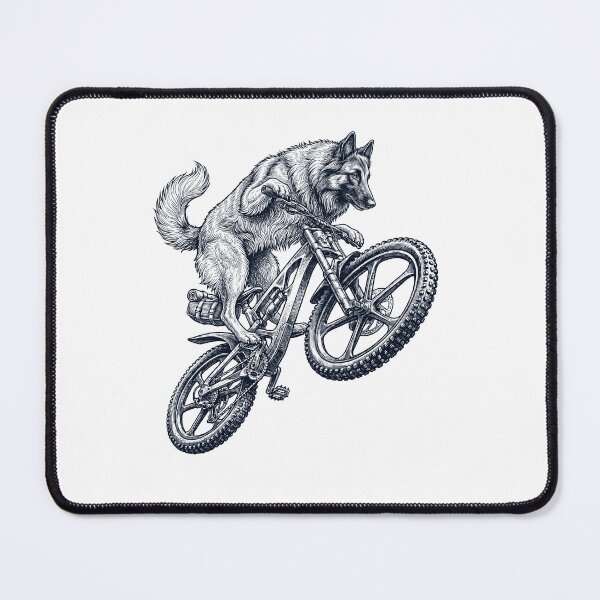Item preview, Vintage Belgian Tervuren Riding Bicycle Cycling Bike Dog Lover designed and sold by TerryConnells.