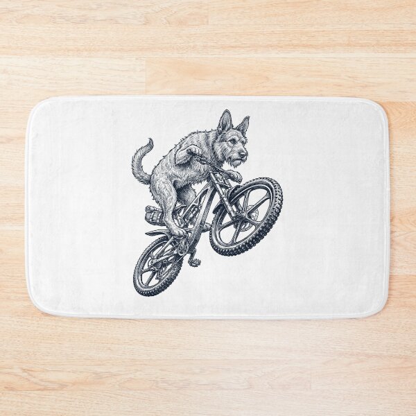 Item preview, Vintage Berger Picard Riding Bicycle Cycling Bike Dog Lover designed and sold by TerryConnells.