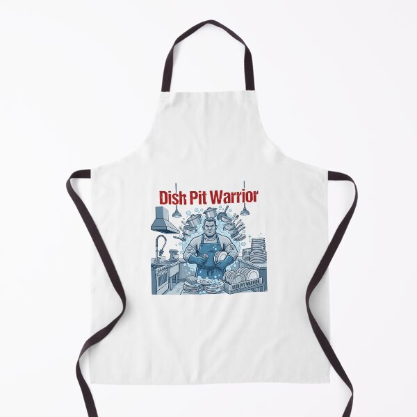 Item preview, The Unsung Hero: Dish Pit Warrior - Funny Kitchen Art designed and sold by BrewChef.