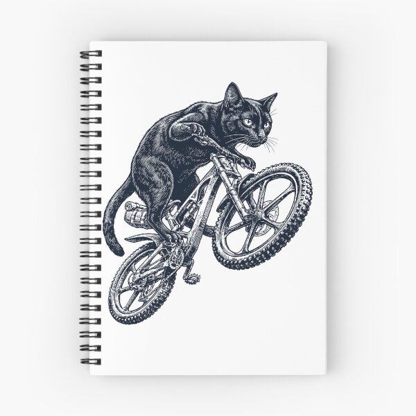 Item preview, Vintage Bombay Cat Riding Bicycle Cycling Bike Kitten Lover designed and sold by TerryConnells.