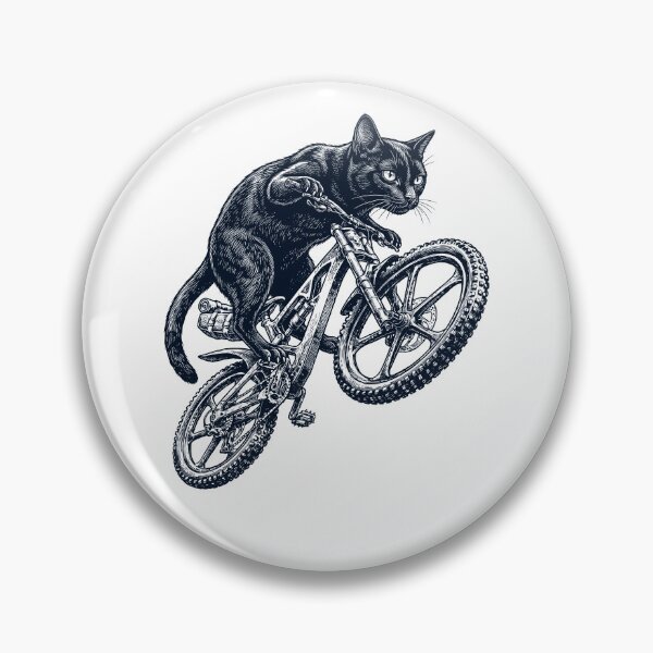 Artikelvorschau, Vintage Bombay Katze fährt Fahrrad Radfahren Kätzchenliebhaber entworfen und verkauft von TerryConnells.