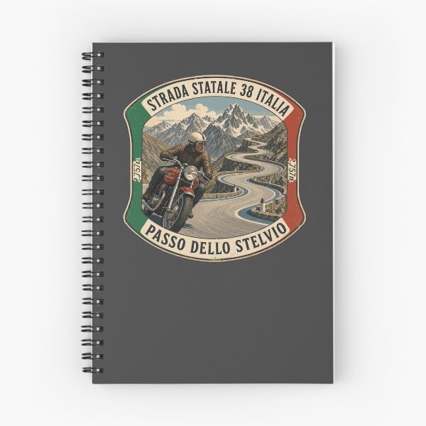 Item preview, Stelvio Pass Passo Dello Stelvio Italy Motorcycle Sticker & TShirt 07 designed and sold by OuterShellUK.