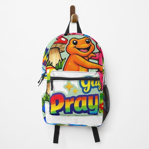 Item preview, Gay The Pray Away T-Shirt Rainbow Dancing Frogs & Pride Mushrooms designed and sold by MerchlyMike.