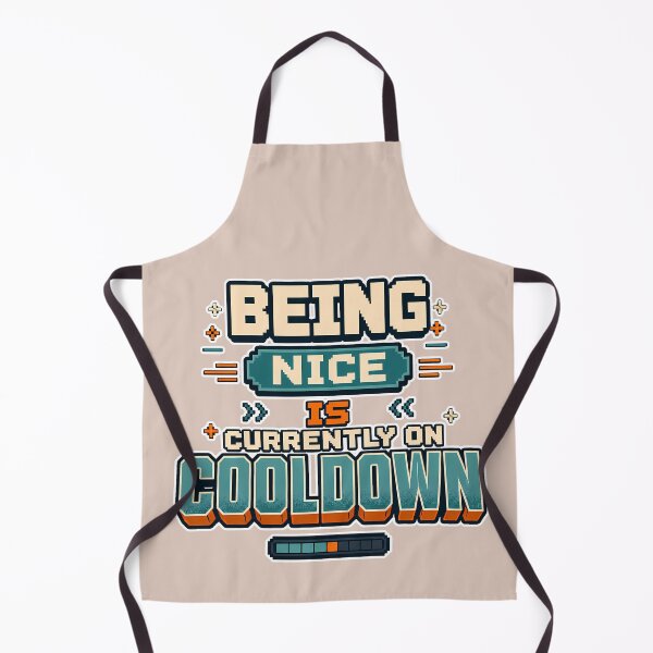 Item preview, Being Nice Is Currently On Cooldown Gaming Design designed and sold by Atelier-59.