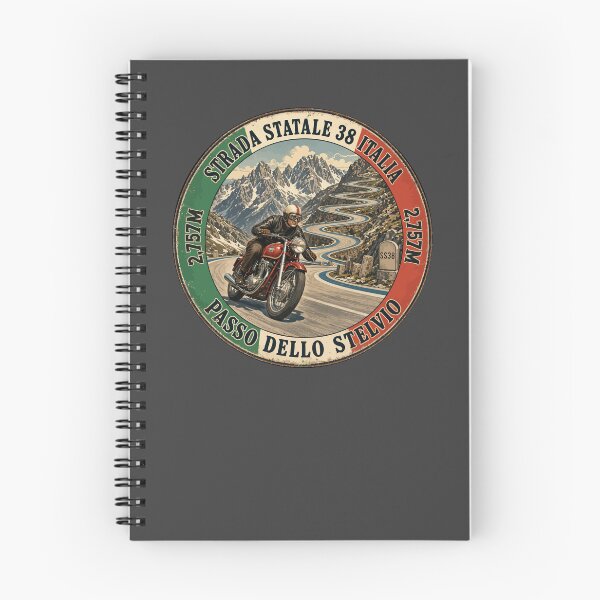 Item preview, Stelvio Pass Passo Dello Stelvio Italy Motorcycle Sticker & TShirt 08 designed and sold by OuterShellUK.