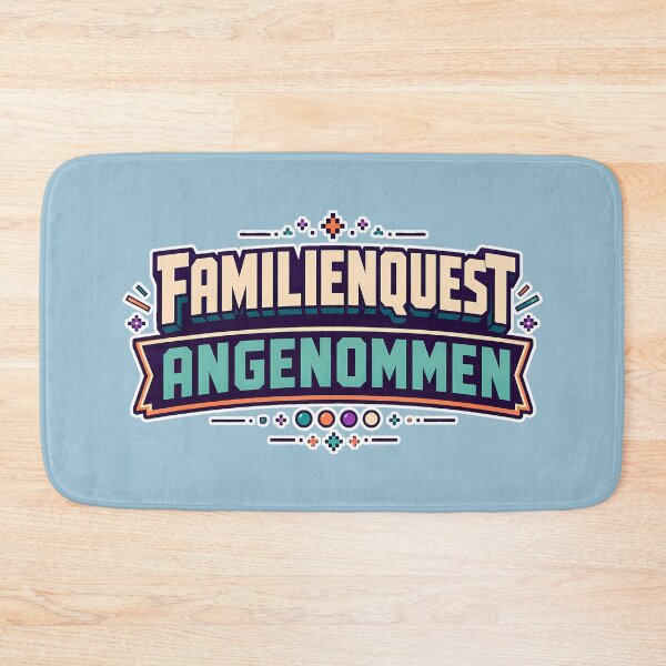 Item preview, Familienquest Angenommen Gaming Design designed and sold by Atelier-59.