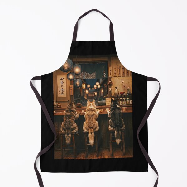 Item preview, Japanese Siberian Husky Art Foodie Dog Owner designed and sold by DoodleTortle.