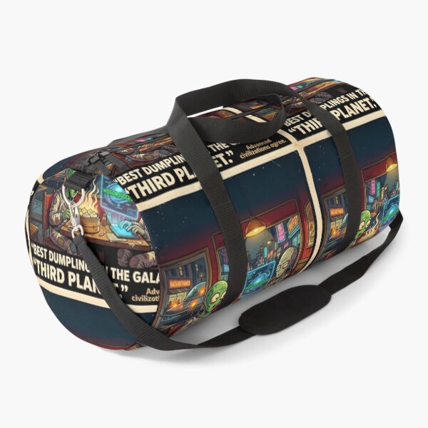 Item preview, Best Dumplings in the Galaxy Third Planet Funny Alien Retro Sci Fi Humor designed and sold by FindYouByZ.