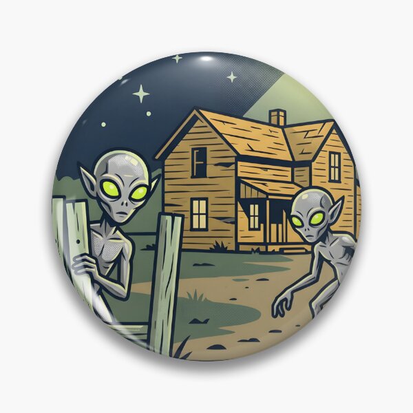 Item preview, Kelly–Hopkinsville – Hopkinsville Goblins | National Park Badge Design designed and sold by ElNiro.