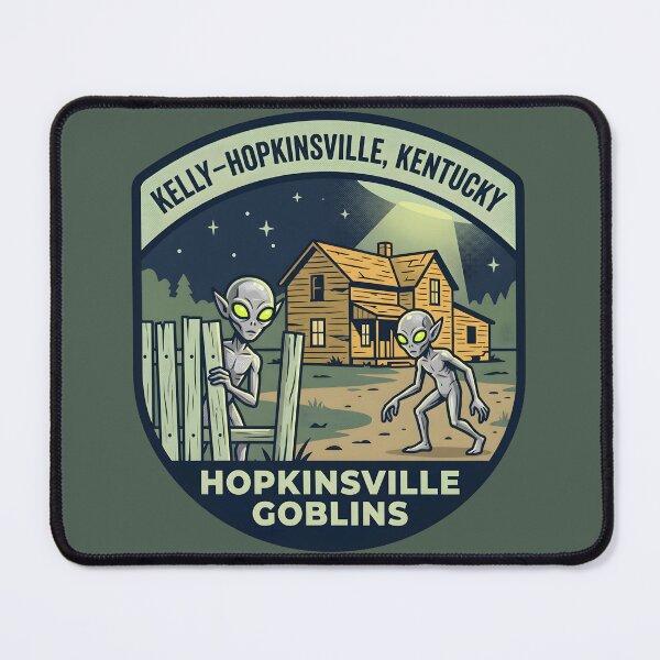 Item preview, Kelly–Hopkinsville – Hopkinsville Goblins | National Park Badge Design designed and sold by ElNiro.