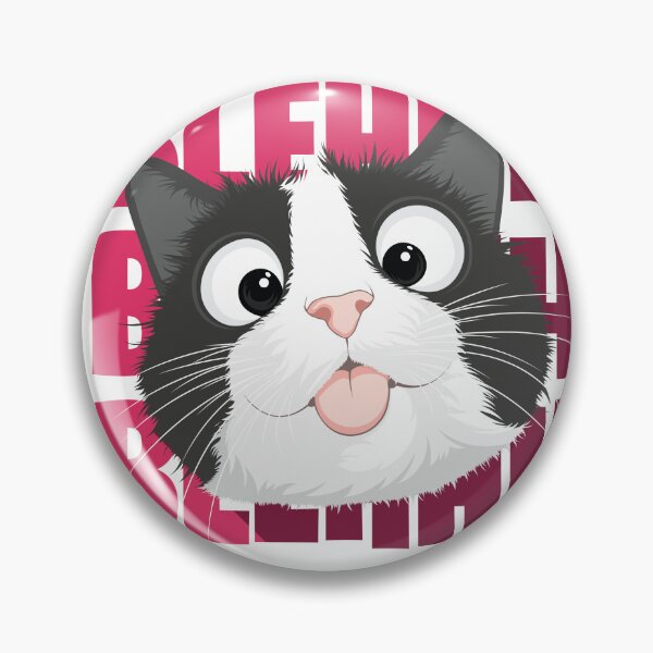 Item preview, Bleh Cat Graphic Hoodie, Sweatshirt & T-Shirt – Funny Black and White Cat Meme Design for Cat Lovers designed and sold by posterspot08.