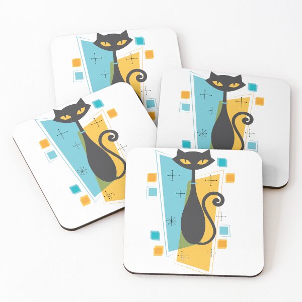 Item preview, Retro cat designed and sold by RebelArt Designs.