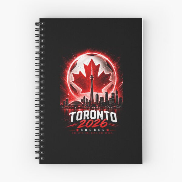 Item preview, Toronto 2026 Soccer Host City Maple Leaf Fan Art designed and sold by Aram250.