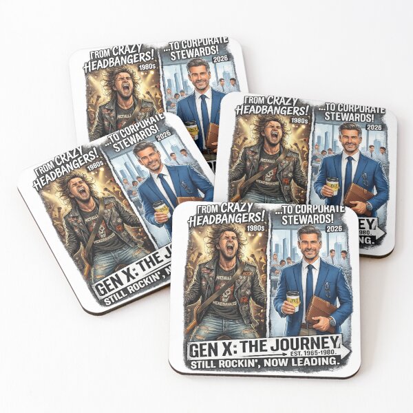 Item preview, Gen X: The Journey - Still Rockin', Now Leading (2026 Edition) designed and sold by WisdomInColor.