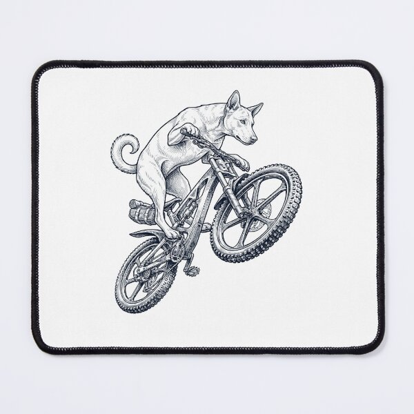 Item preview, Vintage Carolina Dog Riding Bicycle Cycling Bike Dog Lover designed and sold by TerryConnells.