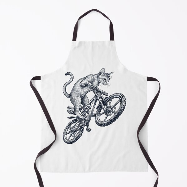 Item preview, Vintage Cat Riding Bicycle Cycling Bike Animal Lover designed and sold by TerryConnells.