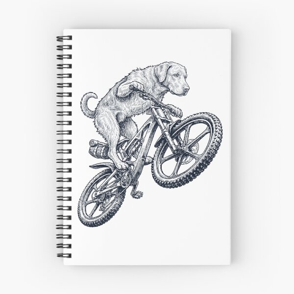 Item preview, Vintage Chesapeake Bay Retriever Riding Bicycle Cycling Bike Dog Lover designed and sold by TerryConnells.