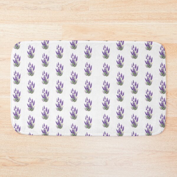 Item preview, Lavender Floral Seamless Pattern designed and sold by Prints in the Valley.
